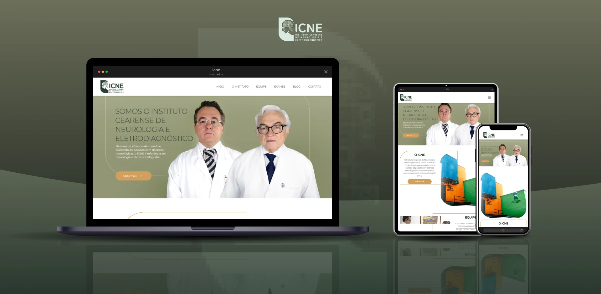Catálogo do Projeto - ICNE - Instituto Cearense de Neurologia e Eletrodiagnóstico - Site Institucional