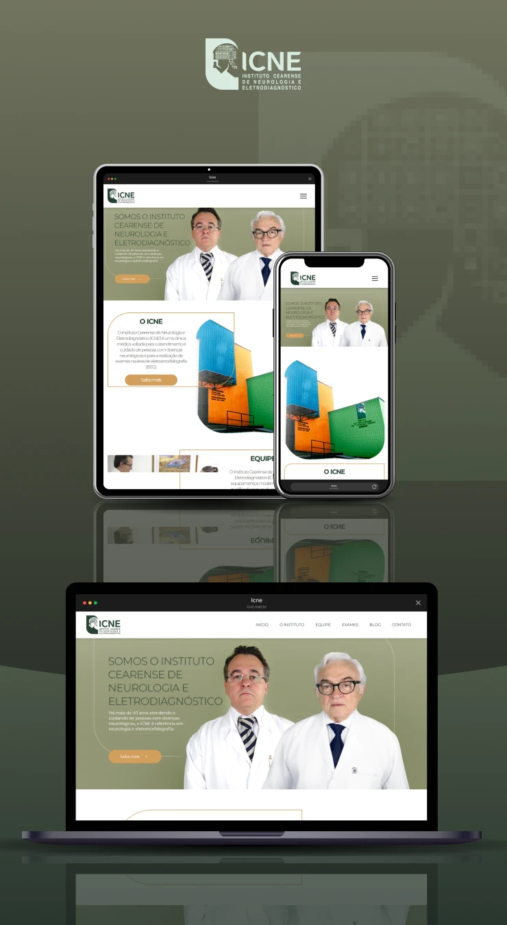 Catálogo do Projeto - ICNE - Instituto Cearense de Neurologia e Eletrodiagnóstico - Site Institucional