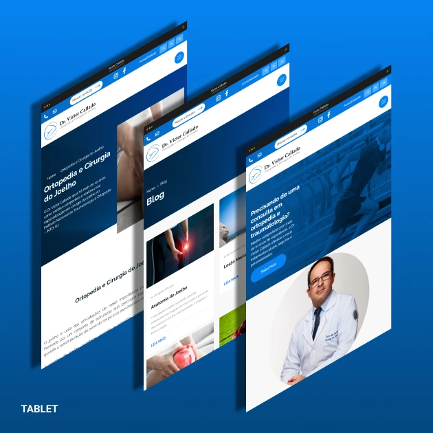 Catálogo do Projeto - Dr. Victor Callado - Site Institucional