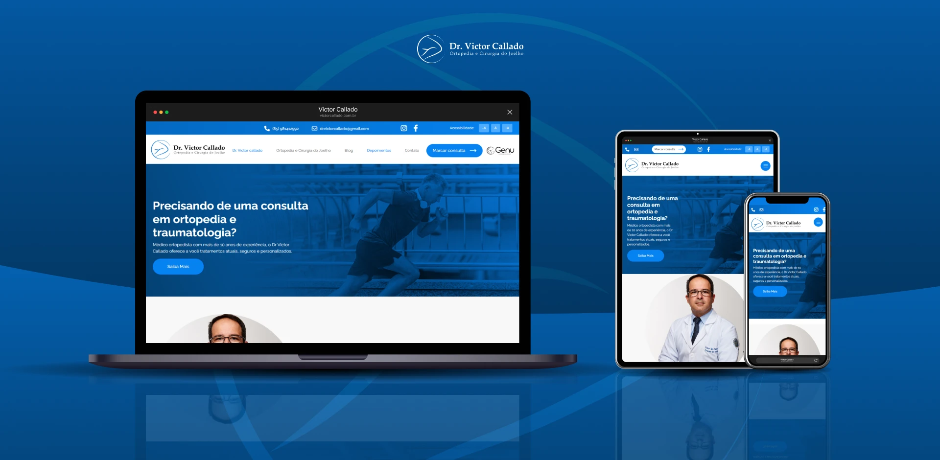 Catálogo do Projeto - Dr. Victor Callado - Site Institucional