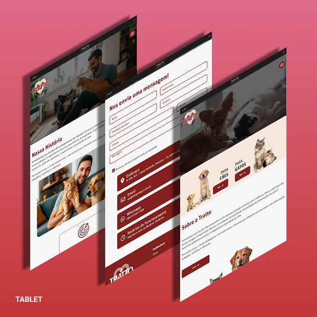 Catálogo do Projeto - Tratto Pet